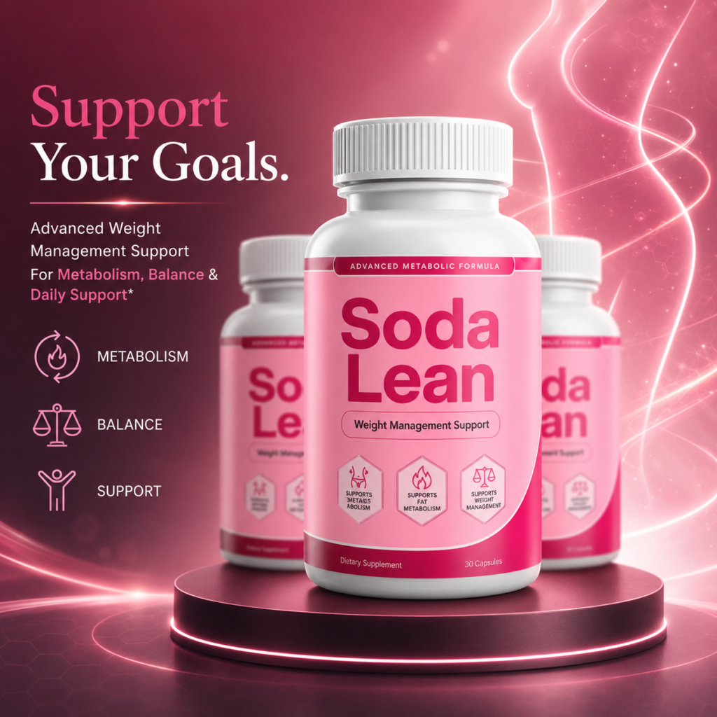 SodaLean supplement for weight management and metabolic wellness support